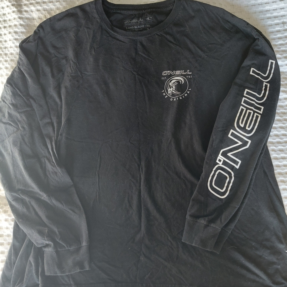 O'Neill Black Long Sleeve Men's Shirt